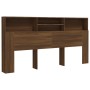 Armario cabecero marrón roble 200x19x103,5 cm de vidaXL, Cabeceros y pies de cama - Ref: Foro24-817260, Precio: 89,29 €, Desc...
