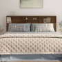Armario cabecero marrón roble 200x19x103,5 cm de vidaXL, Cabeceros y pies de cama - Ref: Foro24-817260, Precio: 89,29 €, Desc...