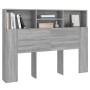 Mueble cabecero gris Sonoma 140x19x103,5 cm de vidaXL, Cabeceros y pies de cama - Ref: Foro24-817250, Precio: 62,05 €, Descue...