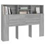 Mueble cabecero gris Sonoma 140x19x103,5 cm de vidaXL, Cabeceros y pies de cama - Ref: Foro24-817250, Precio: 61,33 €, Descue...