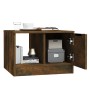 Mesa de centro madera contrachapada roble ahumado 50x50x36 cm de vidaXL, Mesas de centro - Ref: Foro24-817075, Precio: 40,96 ...
