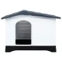 Caseta para perros polipropileno gris 90,5x68x66 cm de vidaXL, Casetas para perros - Ref: Foro24-152230, Precio: 141,88 €, De...