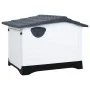 Caseta para perros polipropileno gris 90,5x68x66 cm de vidaXL, Casetas para perros - Ref: Foro24-152230, Precio: 141,88 €, De...