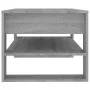 Mesa de centro madera contrachapada gris Sonoma 102x55x45 cm de vidaXL, Mesas de centro - Ref: Foro24-816929, Precio: 68,26 €...