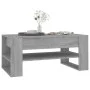 Mesa de centro madera contrachapada gris Sonoma 102x55x45 cm de vidaXL, Mesas de centro - Ref: Foro24-816929, Precio: 68,26 €...