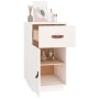 Armario de escritorio madera maciza de pino blanco 40x50x75 cm de vidaXL, Taquillas y armarios de almacenamiento - Ref: Foro2...