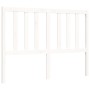 Estructura de cama con cabecero madera maciza blanco 120x200 cm de vidaXL, Camas y somieres - Ref: Foro24-3193852, Precio: 12...