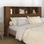 Mueble cabecero color roble marrón 160x18,5x104,5 cm de vidaXL, Cabeceros y pies de cama - Ref: Foro24-817275, Precio: 71,21 ...