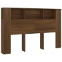 Mueble cabecero color roble marrón 160x18,5x104,5 cm de vidaXL, Cabeceros y pies de cama - Ref: Foro24-817275, Precio: 71,21 ...