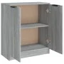 Aparador de madera contrachapada gris Sonoma 60x30x70 cm de vidaXL, Aparadores - Ref: Foro24-816983, Precio: 71,03 €, Descuen...