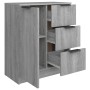 Aparador de madera contrachapada gris Sonoma 60x30x70 cm de vidaXL, Aparadores - Ref: Foro24-816989, Precio: 82,29 €, Descuen...