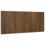 Cabecero de cama madera contrachapada roble marrón 200x1,5x80cm de vidaXL, Cabeceros y pies de cama - Ref: Foro24-816978, Pre...