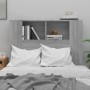 Mueble cabecero gris Sonoma 100x18,5x104,5 cm de vidaXL, Cabeceros y pies de cama - Ref: Foro24-817265, Precio: 52,84 €, Desc...