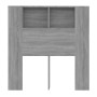Mueble cabecero gris Sonoma 100x18,5x104,5 cm de vidaXL, Cabeceros y pies de cama - Ref: Foro24-817265, Precio: 52,84 €, Desc...