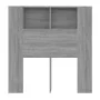 Mueble cabecero gris Sonoma 100x18,5x104,5 cm de vidaXL, Cabeceros y pies de cama - Ref: Foro24-817265, Precio: 49,92 €, Desc...