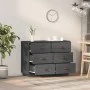 Sideboard aus massivem Kiefernholz grau 100x40x75 cm von vidaXL, Sideboards - Ref: Foro24-820144, Preis: 190,28 €, Rabatt: %