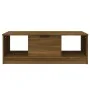 Mesa de centro madera de ingeniería roble marrón 102x50x36 cm de vidaXL, Mesas de centro - Ref: Foro24-817080, Precio: 59,99 ...