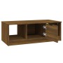 Mesa de centro madera de ingeniería roble marrón 102x50x36 cm de vidaXL, Mesas de centro - Ref: Foro24-817080, Precio: 60,62 ...