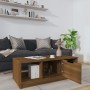 Mesa de centro madera de ingeniería roble marrón 102x50x36 cm de vidaXL, Mesas de centro - Ref: Foro24-817080, Precio: 60,62 ...