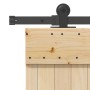 Puerta corredera con herrajes madera maciza de pino 80x210 cm en Puertas | Comprar online en Foru.es