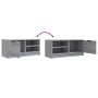 Mueble para TV madera contrachapada gris Sonoma 80x35x36,5 cm de vidaXL, Muebles TV - Ref: Foro24-817119, Precio: 50,83 €, De...