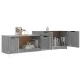 Mueble de TV madera contrachapada gris Sonoma 158,5x36x45 cm de vidaXL, Muebles TV - Ref: Foro24-817124, Precio: 72,76 €, Des...