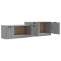 Mueble de TV madera contrachapada gris Sonoma 158,5x36x45 cm de vidaXL, Muebles TV - Ref: Foro24-817124, Precio: 72,76 €, Des...