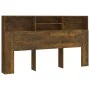 Smoked oak headboard furniture 180x19x103.5 cm by vidaXL, Headboards and footboards - Ref: Foro24-817255, Price: 65,65 €, Dis...