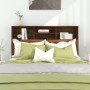 Mueble cabecero color roble marrón 140x19x103,5 cm de vidaXL, Cabeceros y pies de cama - Ref: Foro24-817251, Precio: 81,37 €,...