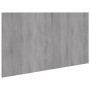 Cabecero de cama madera contrachapada gris Sonoma 160x1,5x80 cm de vidaXL, Cabeceros y pies de cama - Ref: Foro24-816974, Pre...