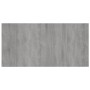 Cabecero de cama madera contrachapada gris Sonoma 160x1,5x80 cm de vidaXL, Cabeceros y pies de cama - Ref: Foro24-816974, Pre...