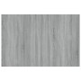 Cabecero de cama madera contrachapada gris Sonoma 120x1,5x80 cm de vidaXL, Cabeceros y pies de cama - Ref: Foro24-816971, Pre...