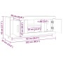 Mueble para TV madera contrachapada gris Sonoma 102x35x45 cm de vidaXL, Muebles TV - Ref: Foro24-817226, Precio: 77,75 €, Des...