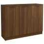 Aparador madera contrachapada color roble marrón 90,5x30x70 cm de vidaXL, Aparadores - Ref: Foro24-817026, Precio: 84,63 €, D...