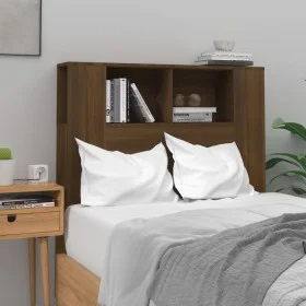 Armario cabecero marrón roble 100x18,5x104,5 cm de vidaXL, Cabeceros y pies de cama - Ref: Foro24-817266, Precio: 75,95 €, De...