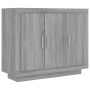 Aparador de madera contrachapada gris Sonoma 92x35x75 cm de vidaXL, Aparadores - Ref: Foro24-817241, Precio: 91,31 €, Descuen...