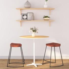 Taburetes de bar Gavin 2 uds madera mango maciza 45x38x53 cm de vidaXL, Taburetes de cocina - Ref: Foro24-344914, Precio: 112...