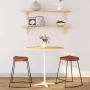 Gavin bar stools 2 pcs solid mango wood 45x38x53 cm by vidaXL, Kitchen stools - Ref: Foro24-344914, Price: 110,55 €, Discount: %