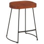 Taburetes de bar Gavin 2 uds madera mango maciza 45x38x53 cm de vidaXL, Taburetes de cocina - Ref: Foro24-344914, Precio: 112...