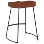 Taburetes de bar Gavin 2 uds madera mango maciza 45x38x53 cm de vidaXL, Taburetes de cocina - Ref: Foro24-344914, Precio: 110...