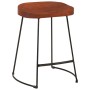 Taburetes de bar Gavin 2 uds madera mango maciza 45x38x53 cm de vidaXL, Taburetes de cocina - Ref: Foro24-344914, Precio: 112...