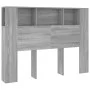 Möbel mit Kopfteil in Sonoma-Grau, 140 x 18,5 x 104,5 cm von vidaXL, Kopf- und Fußteile - Ref: Foro24-817271, Preis: 55,96 €,...