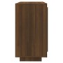 Aparador de madera contrachapada roble marrón 80x40x75 cm de vidaXL, Aparadores - Ref: Foro24-817236, Precio: 92,76 €, Descue...