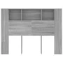 Möbel mit Kopfteil in Sonoma-Grau, 140 x 18,5 x 104,5 cm von vidaXL, Kopf- und Fußteile - Ref: Foro24-817271, Preis: 55,96 €,...