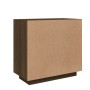 Aparador de madera contrachapada roble marrón 80x40x75 cm de vidaXL, Aparadores - Ref: Foro24-817236, Precio: 92,76 €, Descue...
