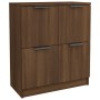Aparador de madera contrachapada roble marrón 60x30x70 cm de vidaXL, Aparadores - Ref: Foro24-816996, Precio: 67,52 €, Descue...