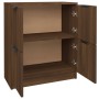 Aparador de madera contrachapada roble marrón 60x30x70 cm de vidaXL, Aparadores - Ref: Foro24-816996, Precio: 67,52 €, Descue...