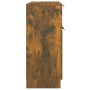 Aparador madera contrachapada color roble ahumado 60x30x70 cm de vidaXL, Aparadores - Ref: Foro24-816991, Precio: 71,29 €, De...