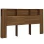 Mueble cabecero roble marrón 180x18,5x104,5 cm de vidaXL, Cabeceros y pies de cama - Ref: Foro24-817278, Precio: 94,16 €, Des...