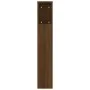 Mueble cabecero roble marrón 180x18,5x104,5 cm de vidaXL, Cabeceros y pies de cama - Ref: Foro24-817278, Precio: 94,16 €, Des...